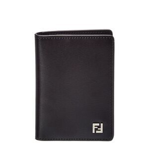 Fendi Leather Wallet, Black